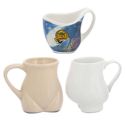 Porcelain Glossy Novelty Coffee Mug - GC2136