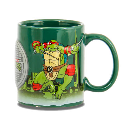 Teenage Mutant Ninja Turtles Porcelain Embossed Coffee Mug - GC1091