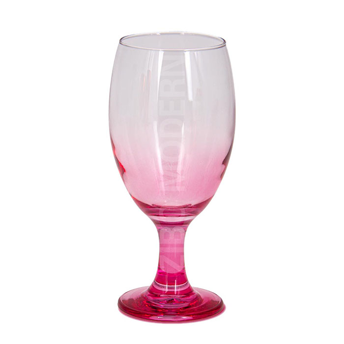 Multi colored Stemware Wine Glasses