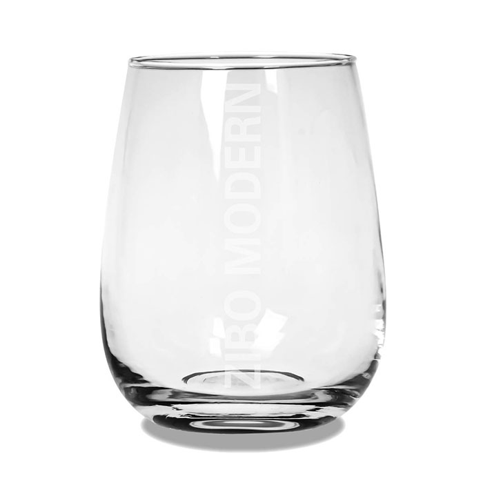 210Z Multi Colored Stemless Wine Glasses