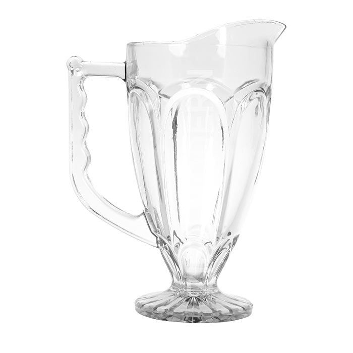 32 oz Glass Water Pitcher Juice and Iced Tea Beverage Carafe