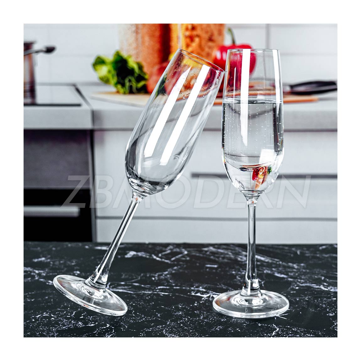 crystal champagne glasses Luxury Classic Personalise Whisky Champagne Tall Feet Wine Glass