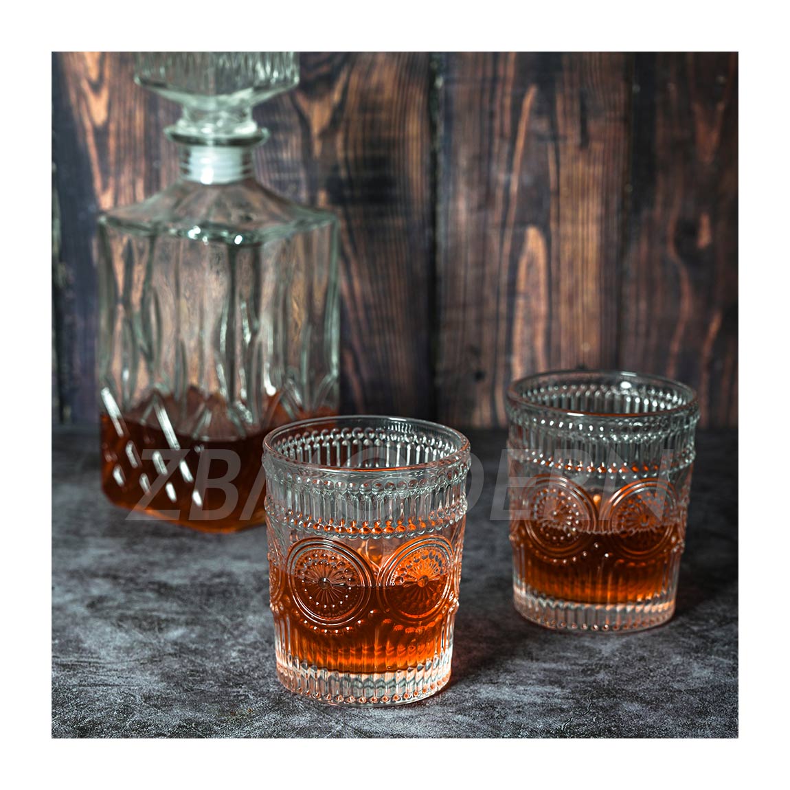 Wholesale Drinking glass whiskey New Design 9 Oz Stemless Water Cup Bar Dining luxury crystal whiskey glass